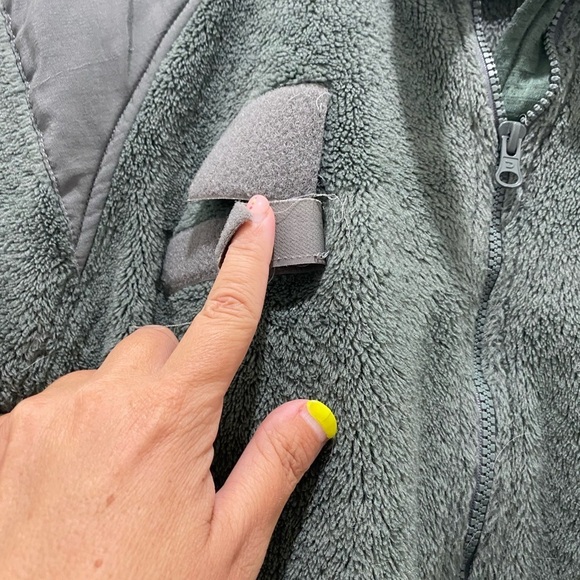 Men’s Green Fleece Jacket, Tactical Camo Outdoors Small - Picture 11 of 11